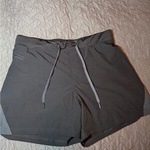 Hylete Black Performance Drawstring Shorts